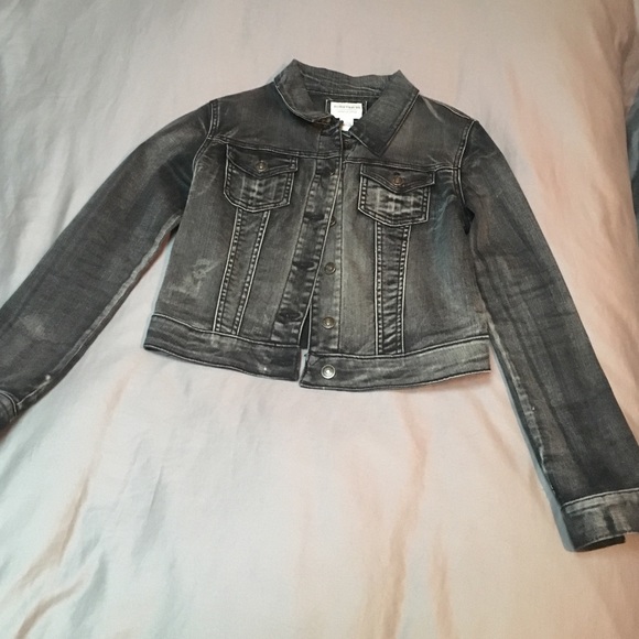 Black jean jacket - Picture 1 of 1