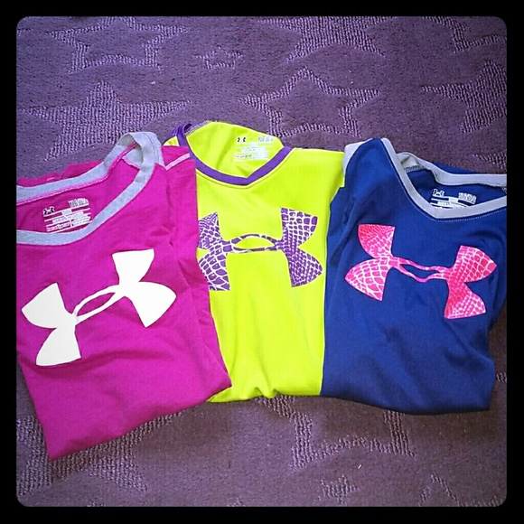 Under armor shirts!