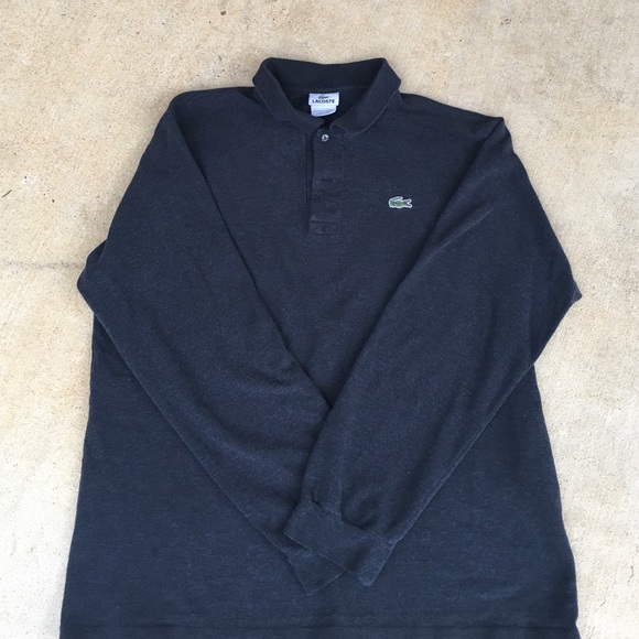 Men's Lacoste Long sleeve Polo size Large (6)