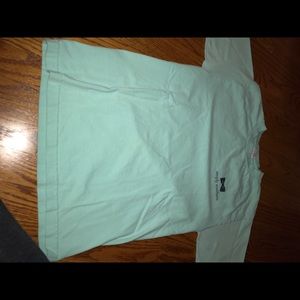 Simply Southern blue-green dog shirt