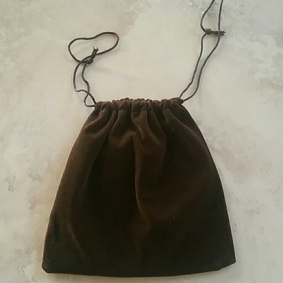 Jewelry - Chocolate Brown Velvet Dustbag