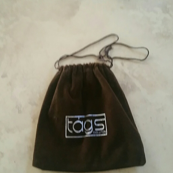 Chocolate Brown Velvet Dustbag - Picture 2 of 2