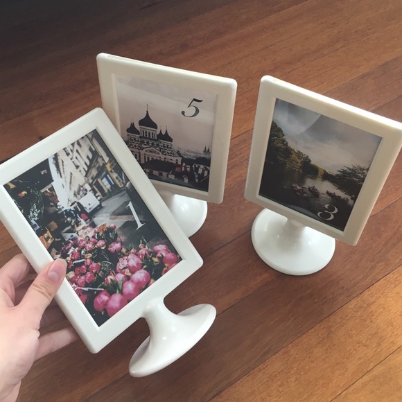 7 Double sided table numbers