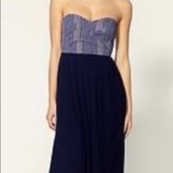 Anthropologie Sabine maxi dress