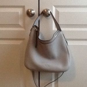 RARE coach pebble leather bag like new condition!