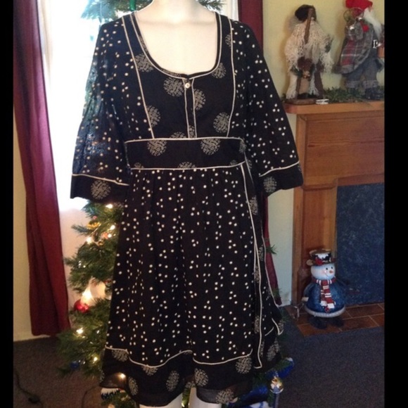 Cute Anthropologie Viola Peasant Dress, size 6