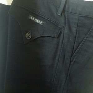 Hudson Brand, Black Wide Leg Trouser