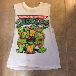 Forever 21 Teenage Mutant Ninja Turtles Muscle Tee