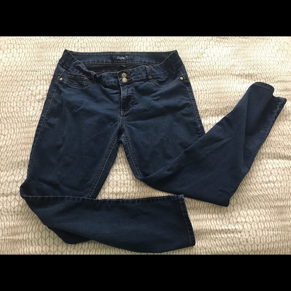 Stretchy skinny jeans