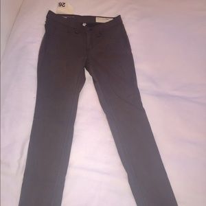 NWT Rag & Bone Legging Olive Greenish Grey size 26