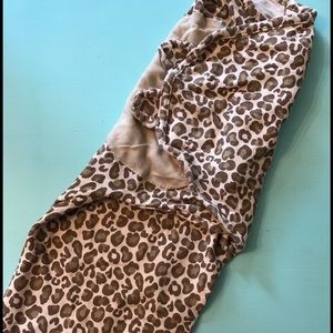 New Swaddle Me Cheetah Print Blanket
