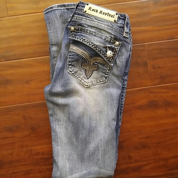 Rock revival skinny jeans