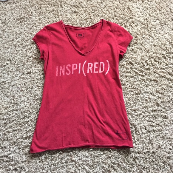 InspiRED GAP T shirt Size Med