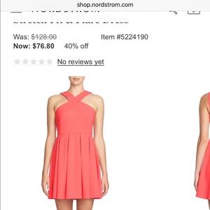 CeCe pink dress