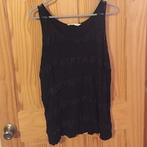 Old navy layered lace tank