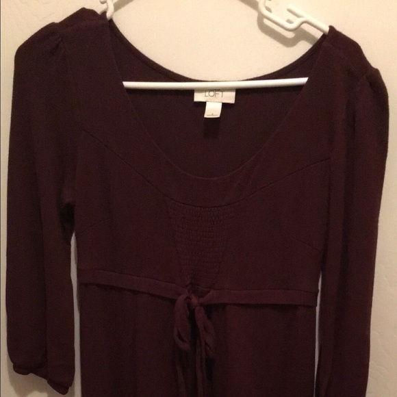 LOFT Maroon dress