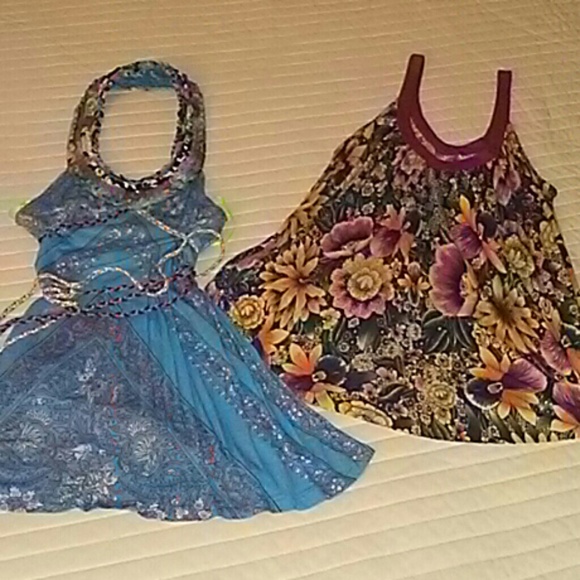 Lot of 2 Free People tops.