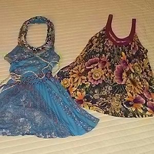 Lot of 2 Free People tops.