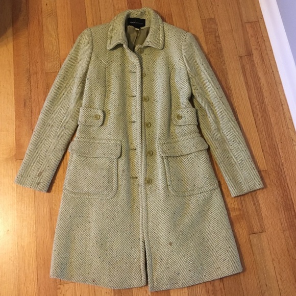 Light green tweed jacket
