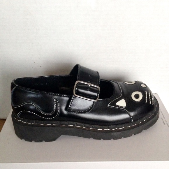Anarchic by TUK Black Mary Jane Creeper. Sz 5. - Picture 2 of 4