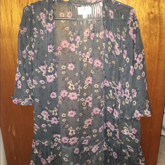 american eagle kimono
