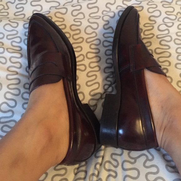 Steve Madden ox blood maroon office shoes