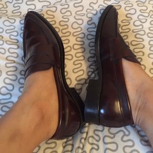 Steve Madden ox blood maroon office shoes
