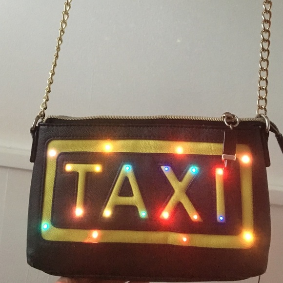 SOLD SOLD SOLD Betsy Johnson TAXI light up purse