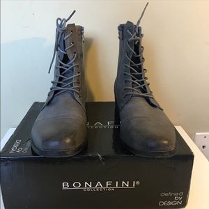 Men's Grey Boots