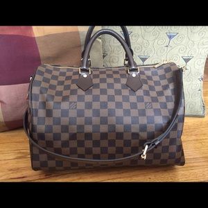 Louis Vuitton Speedy 35 Damier Ebene