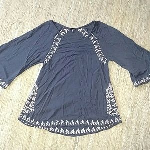 FREE with purchase! Hurley cotton flowy shirt