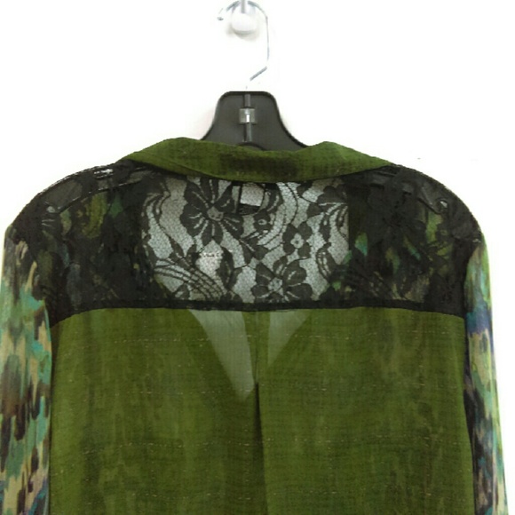 NWT New Directions Sheer Top Sz. XL - Picture 3 of 4