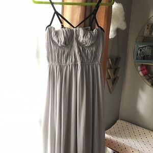 Strap Neckline Maxi dress