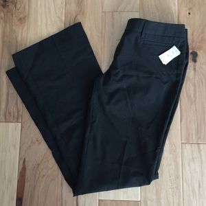 Gap modern boot stretch black trouser pants