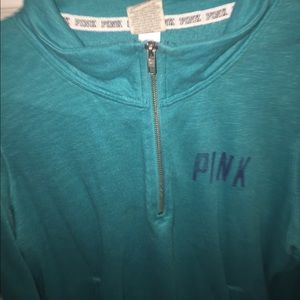 Teal very thin long sleeve sweatshirt