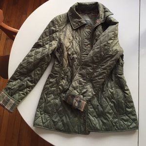 LL Bean Quilted Riding Jacket