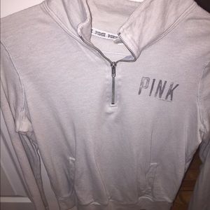 Grey light fit pink shirt