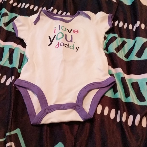 Baby girl short sleeve onesie