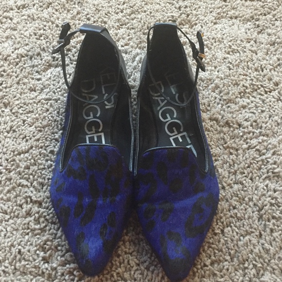 Kelsi Dagger Ladies 'Nitrogen' Hair Calf flat
