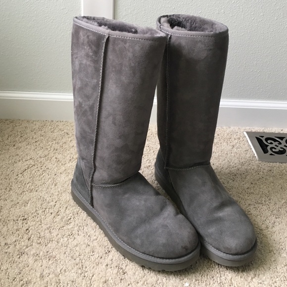 Grey UGG boots