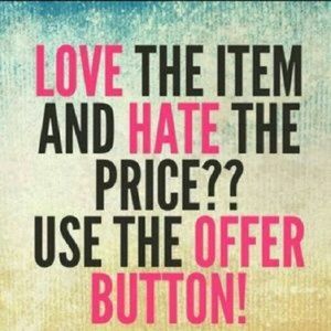 OPEN TO REASONABLE OFFERS