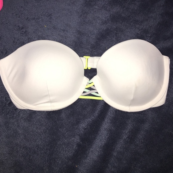 Victoria Secret white swim suit top