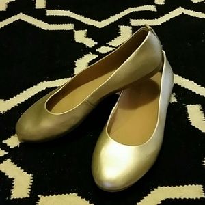 Metallic Slip-on Shoes
