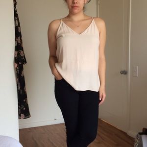 H&M Blush Tank Blouse