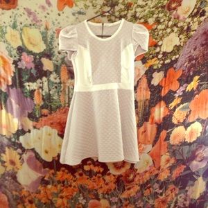 Adorable date night dress with a futuristic fair