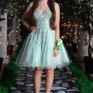 Terani Couture Short Dress P3017 (prom/homecoming)