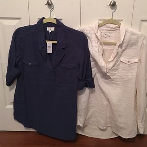 TWO LOU AND GREY TUNICS