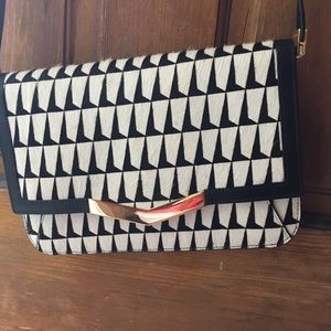 Time's Arrow Affine Small Calf-Hair shoulder Bag.