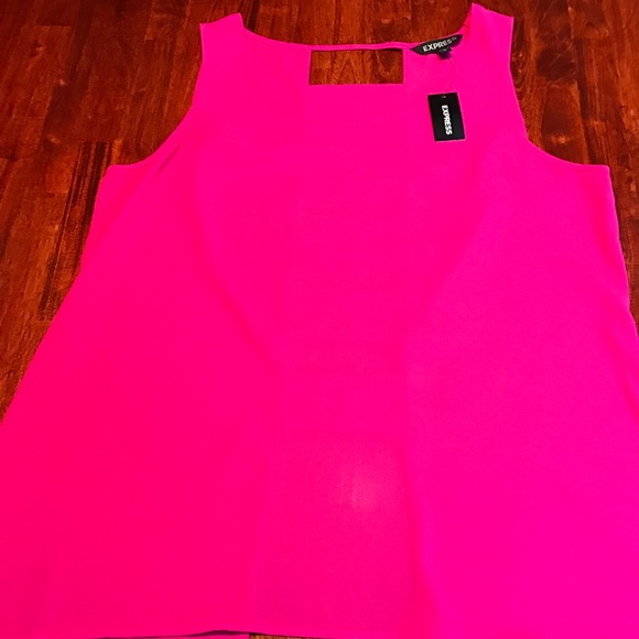 Express pink top