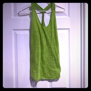 UA twisted racer back tank top